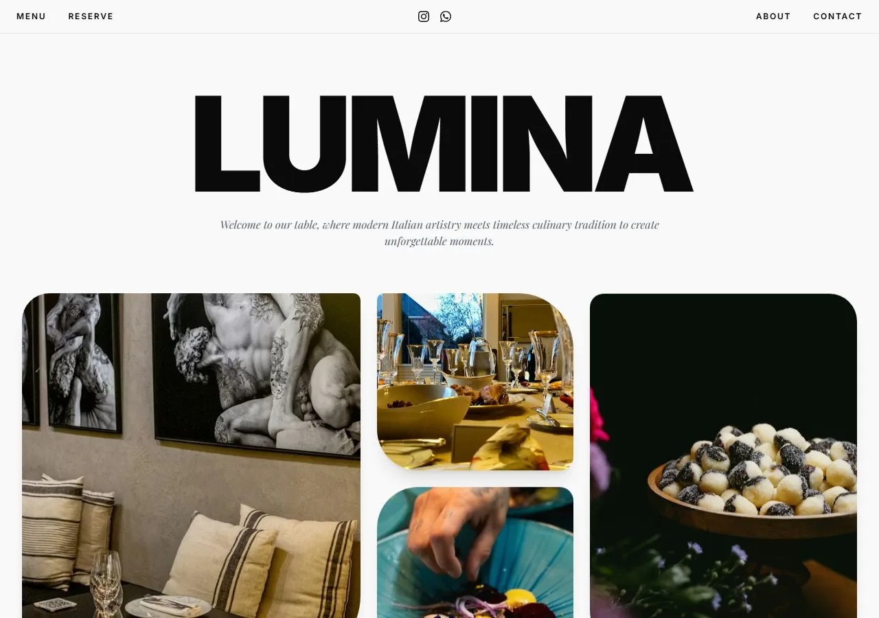 Lumina Modern Italian Dining