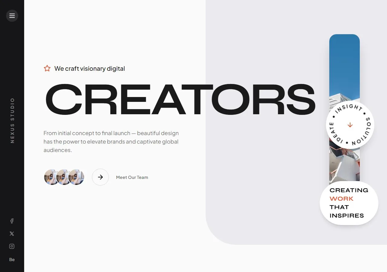 Modern Digital Agency Landing Page