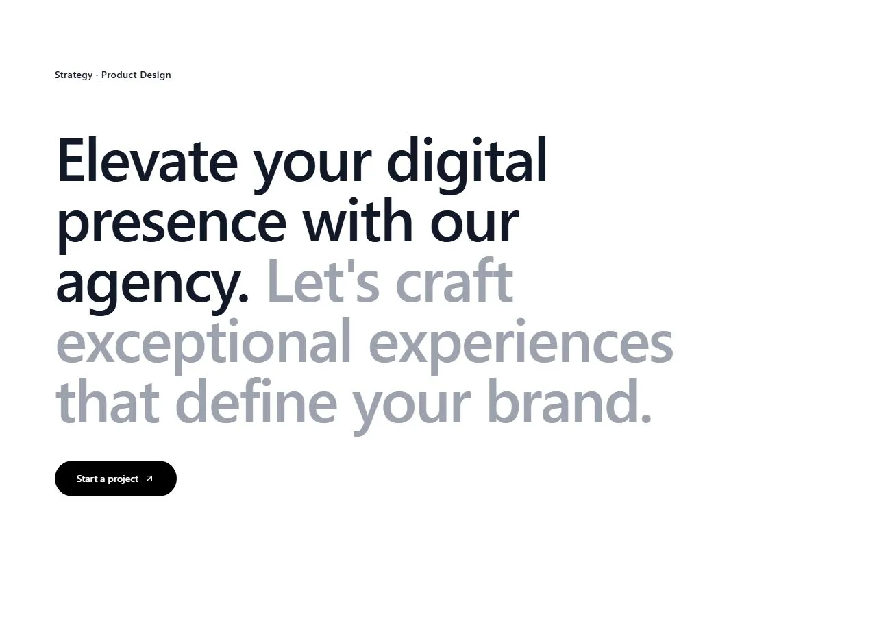 Modern Product Showcase Template