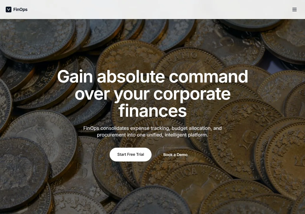 Modern Finance Dashboard