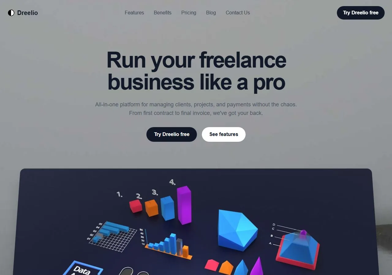 Modern Freelance Business Platform