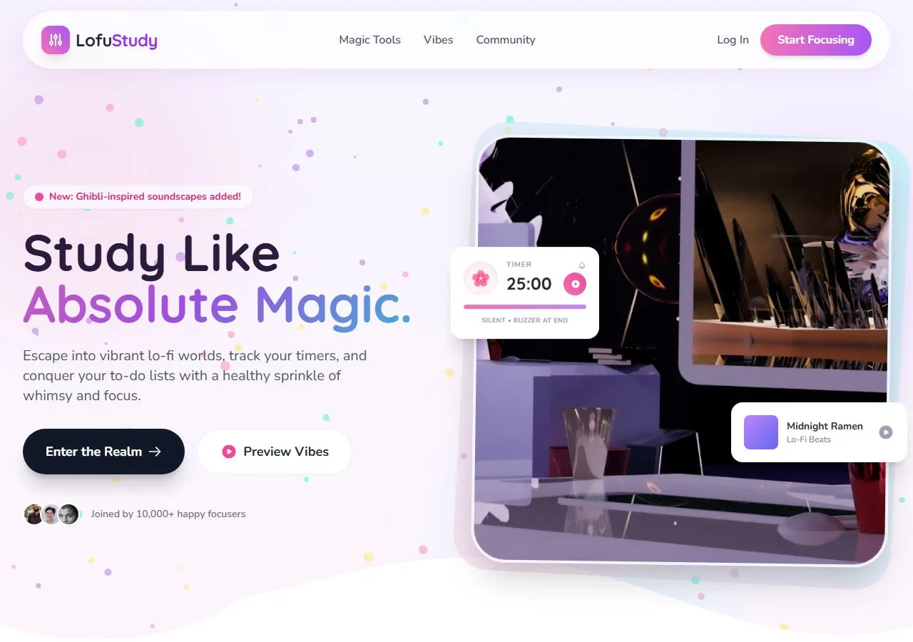 build a website with a flower theme, called "LofuStudy" where you can build your own set of flashcar